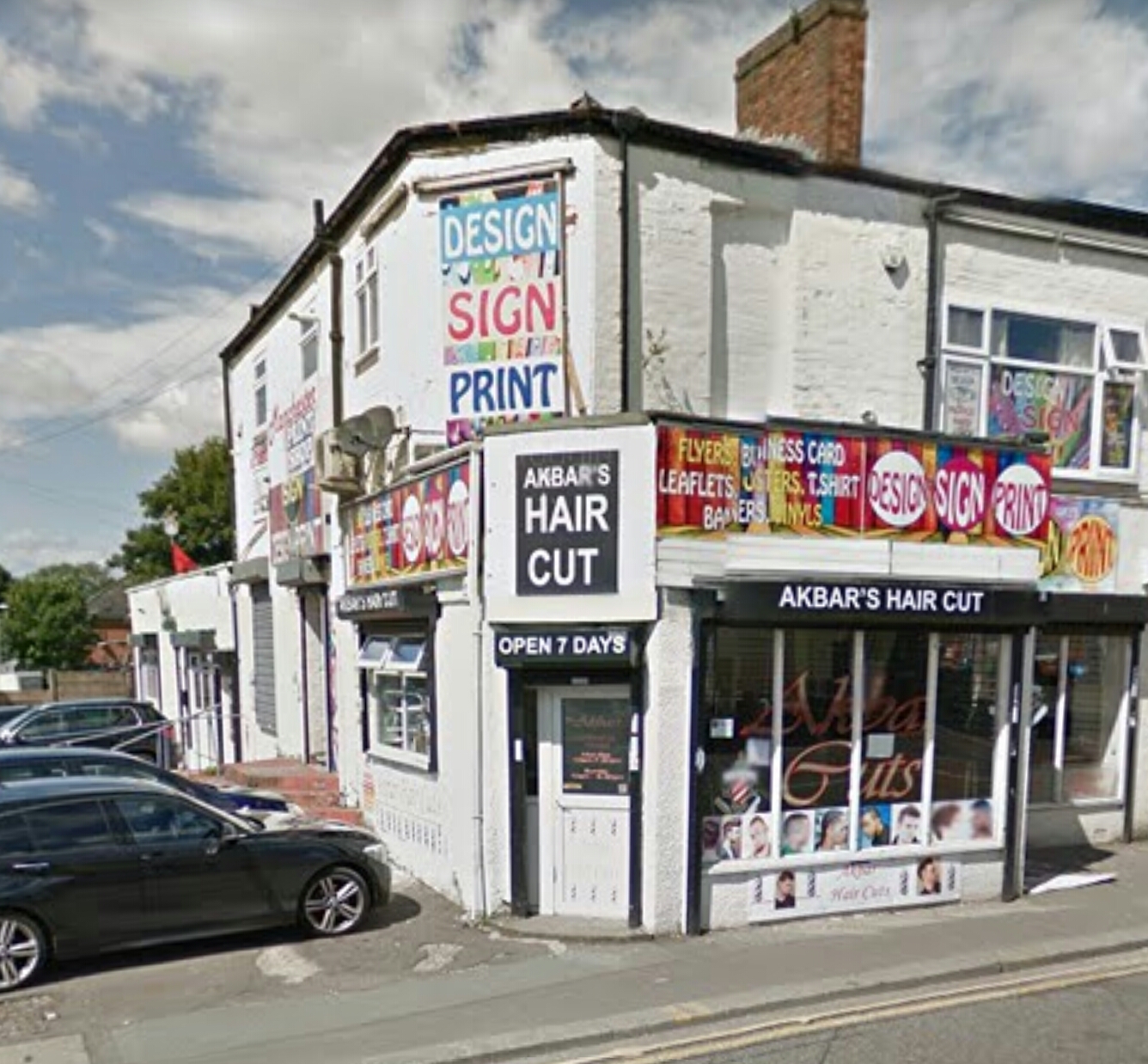 Akbar's Hair Cut, 818 Stockport Rd, Levenshulme.
