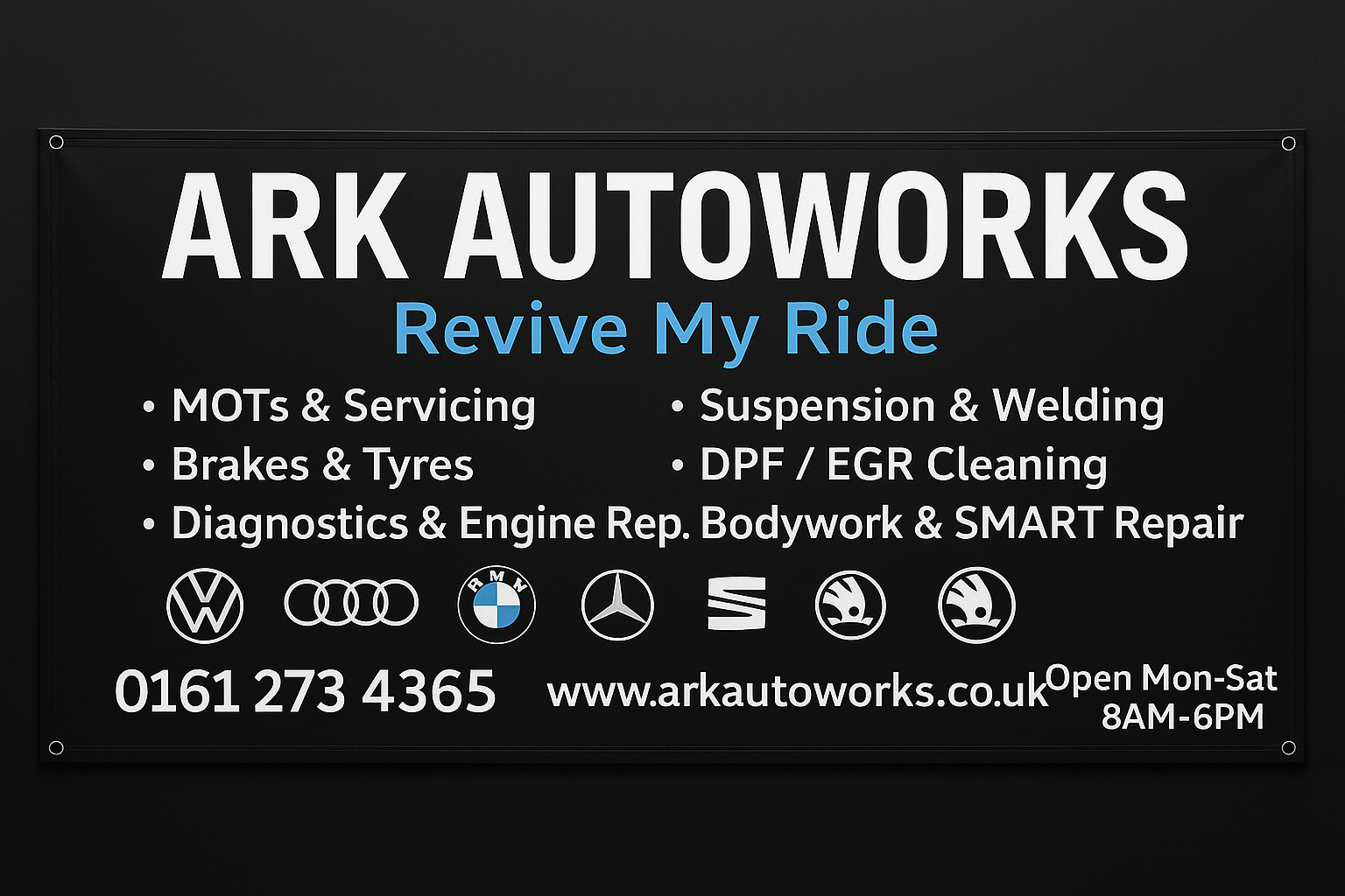 Ark Autoworks Limited, 29B Wadeson Rd, Longsight.