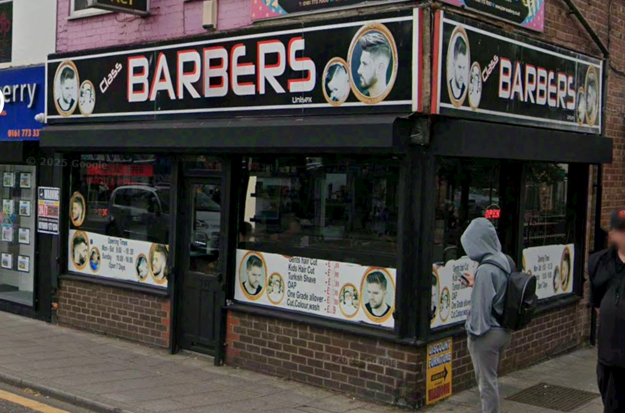 Class barbers Prestwich, photograph 2.