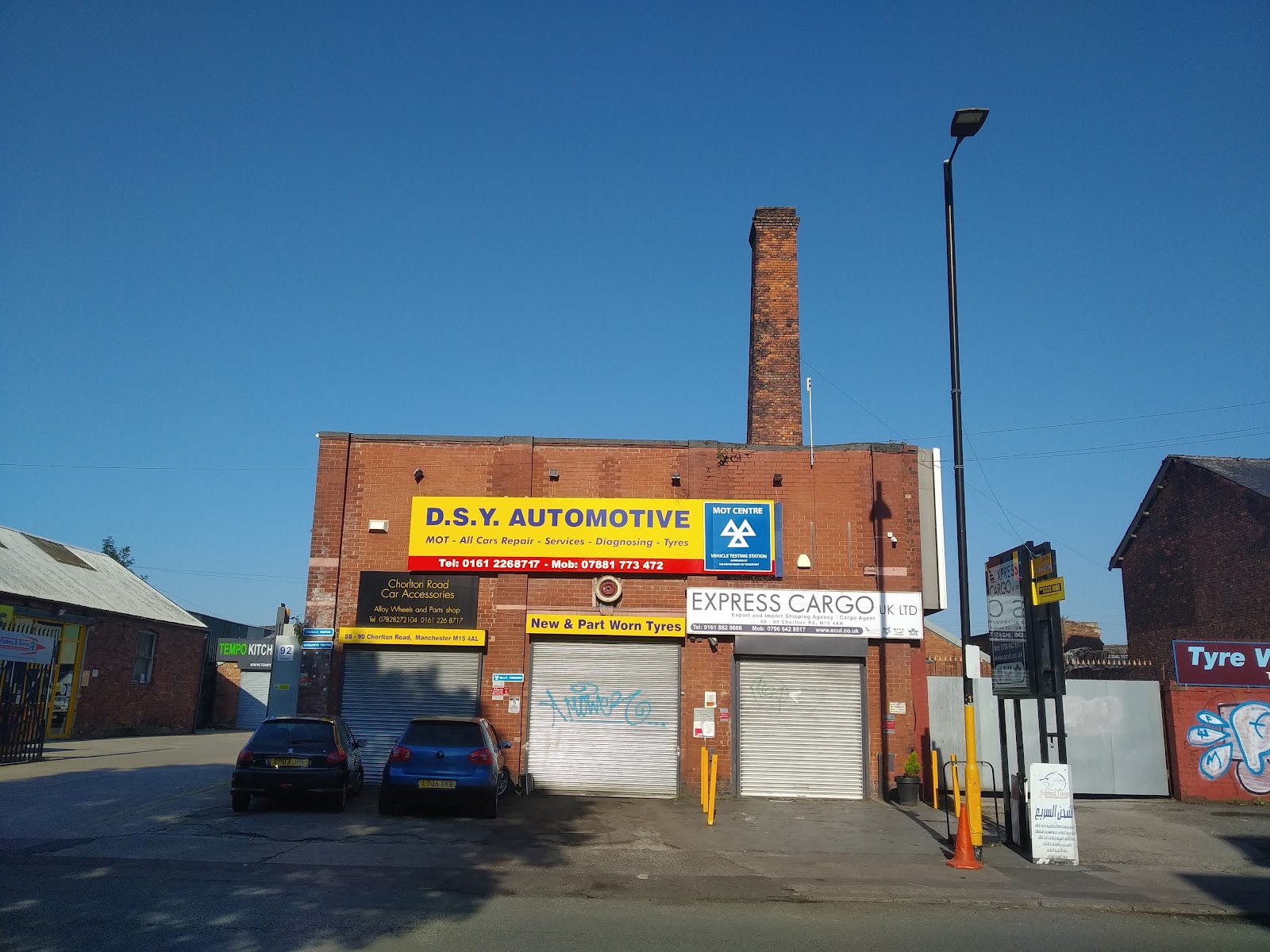 DSY Automotive Ltd, 88-90 Chorlton Rd, Stretford.