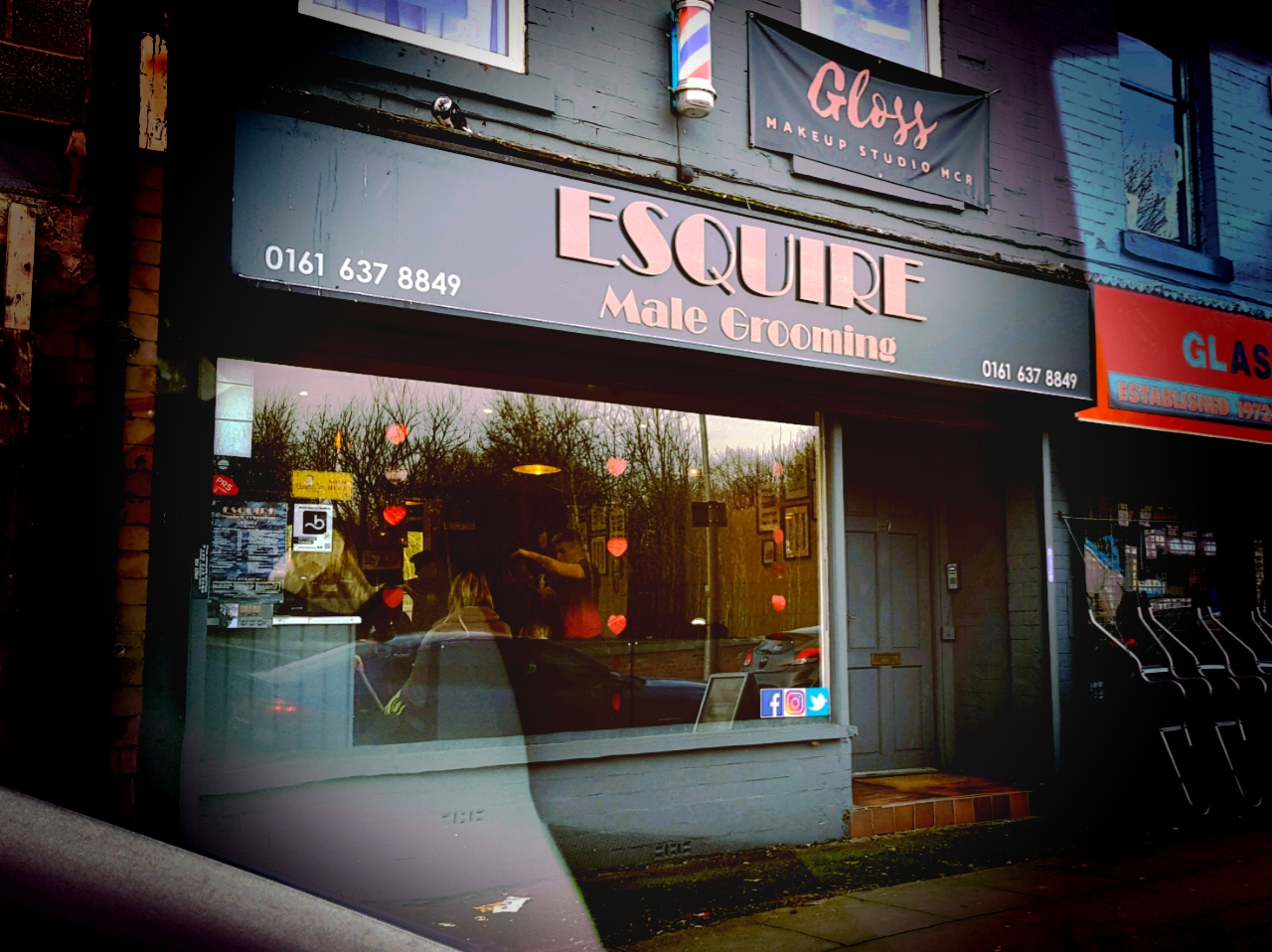 Esquire Male Grooming, 197 Bury Old Rd, Prestwich.
