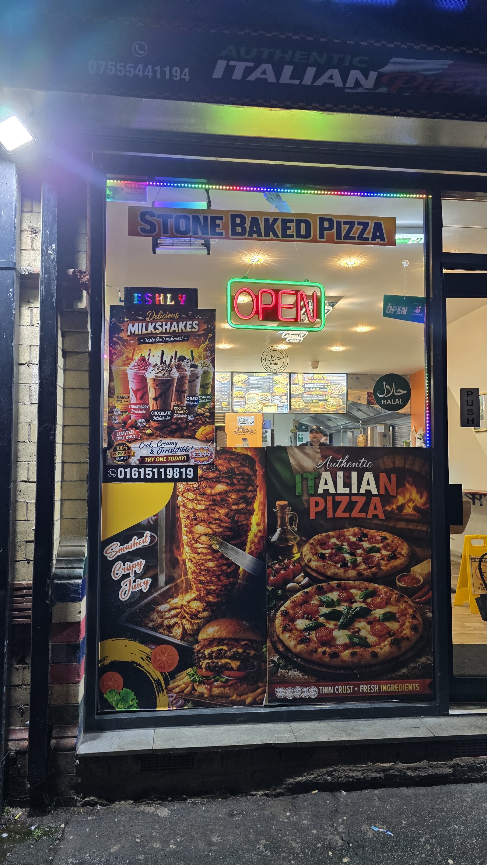 Mr Pizza Kebab, 76 Stovell Ave, Levenshulme.