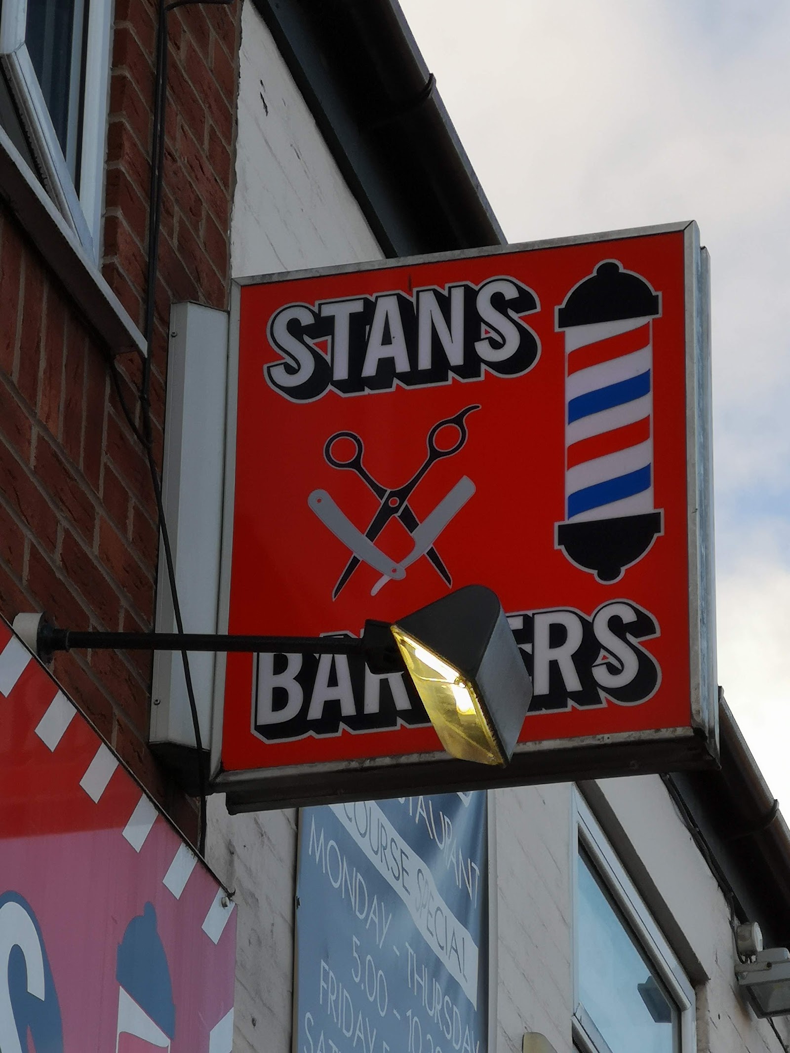 Stan's Barbers, 451 Bury New Rd, Prestwich.